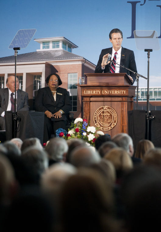 Falwell Library opens to the public